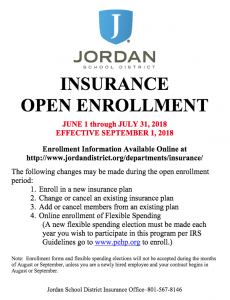 Open Enrollment Flyer