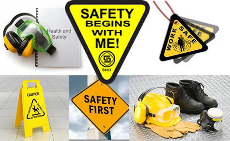 Safety begins with me! Signs & Gear