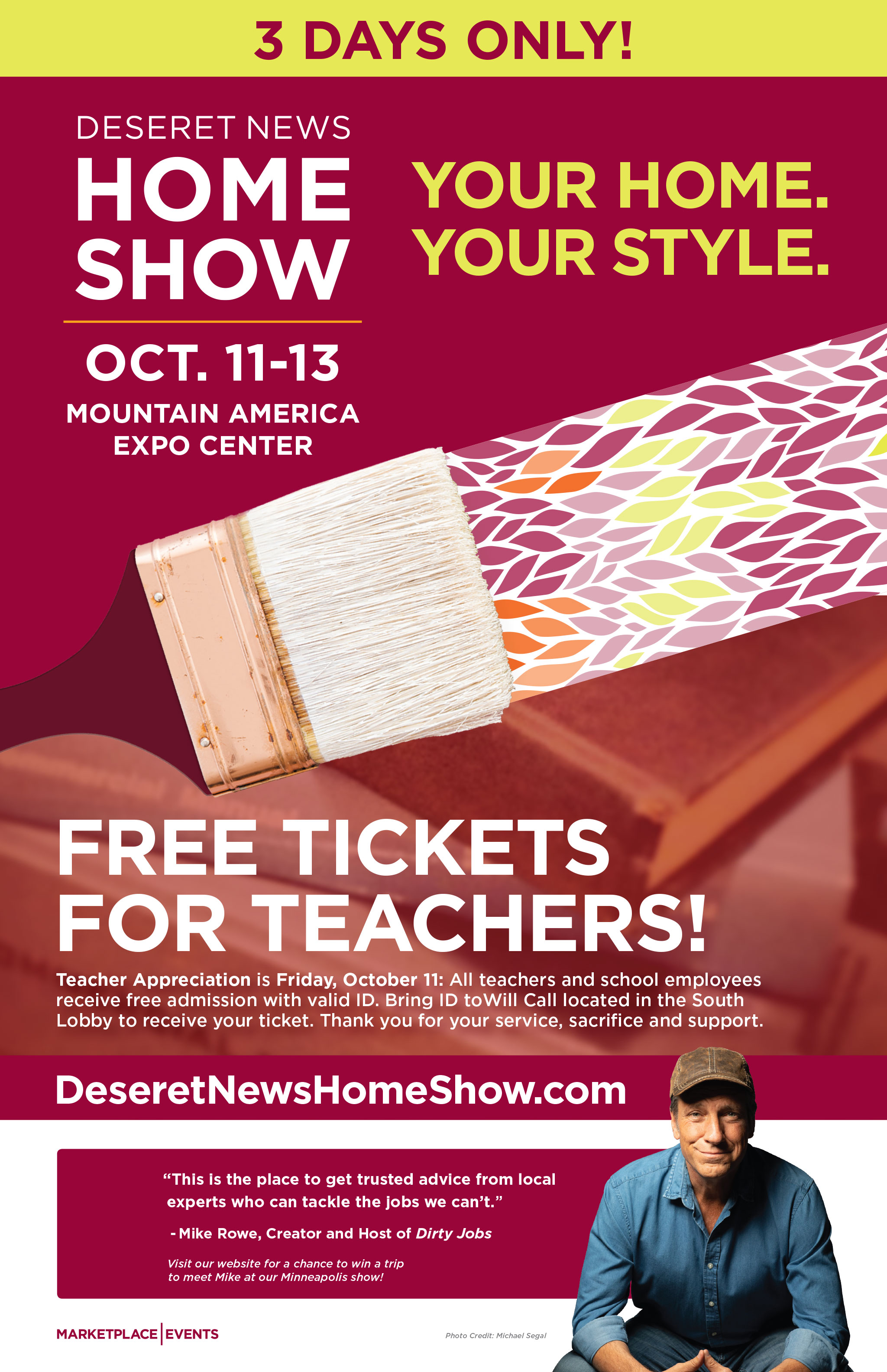 Home Show Free Tickets for
