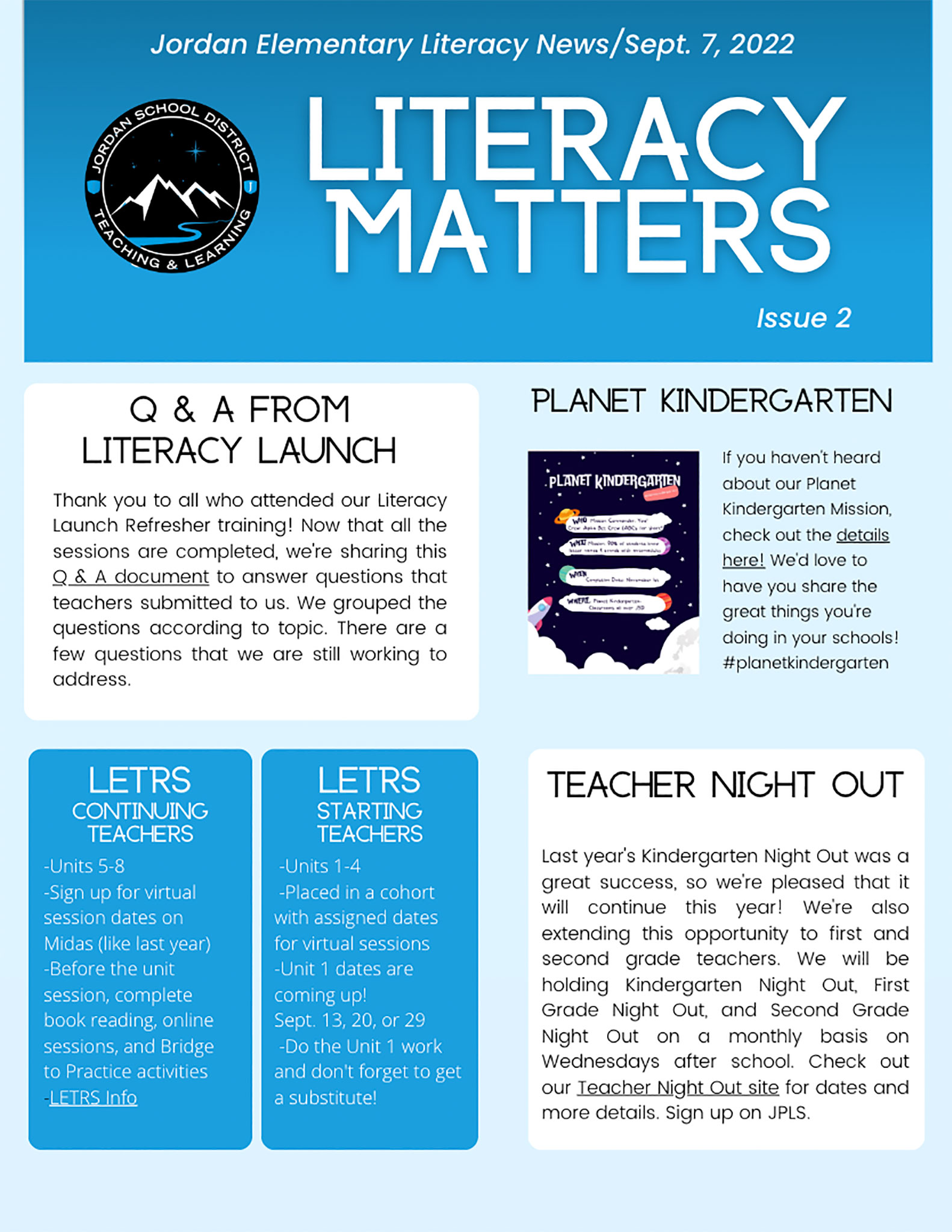 Literacy Matters Issue 2