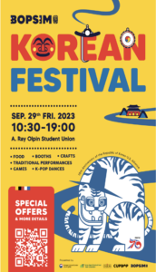 Korean Festival Flyer