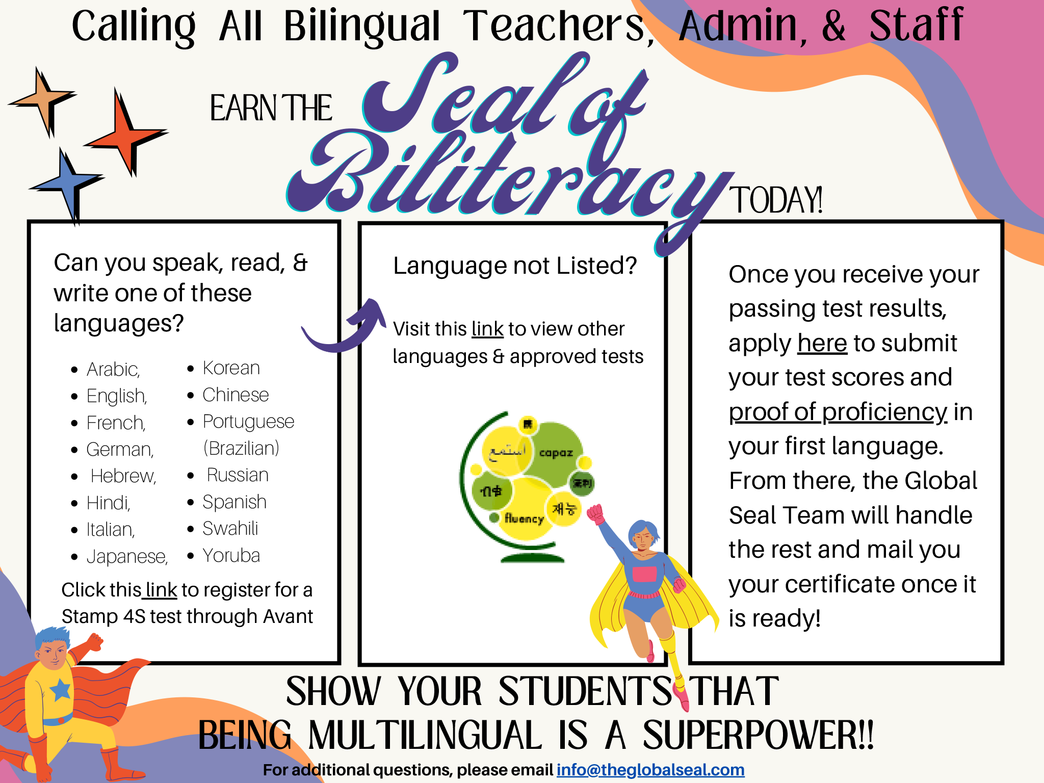 Seal of Biliteracy Flyer
