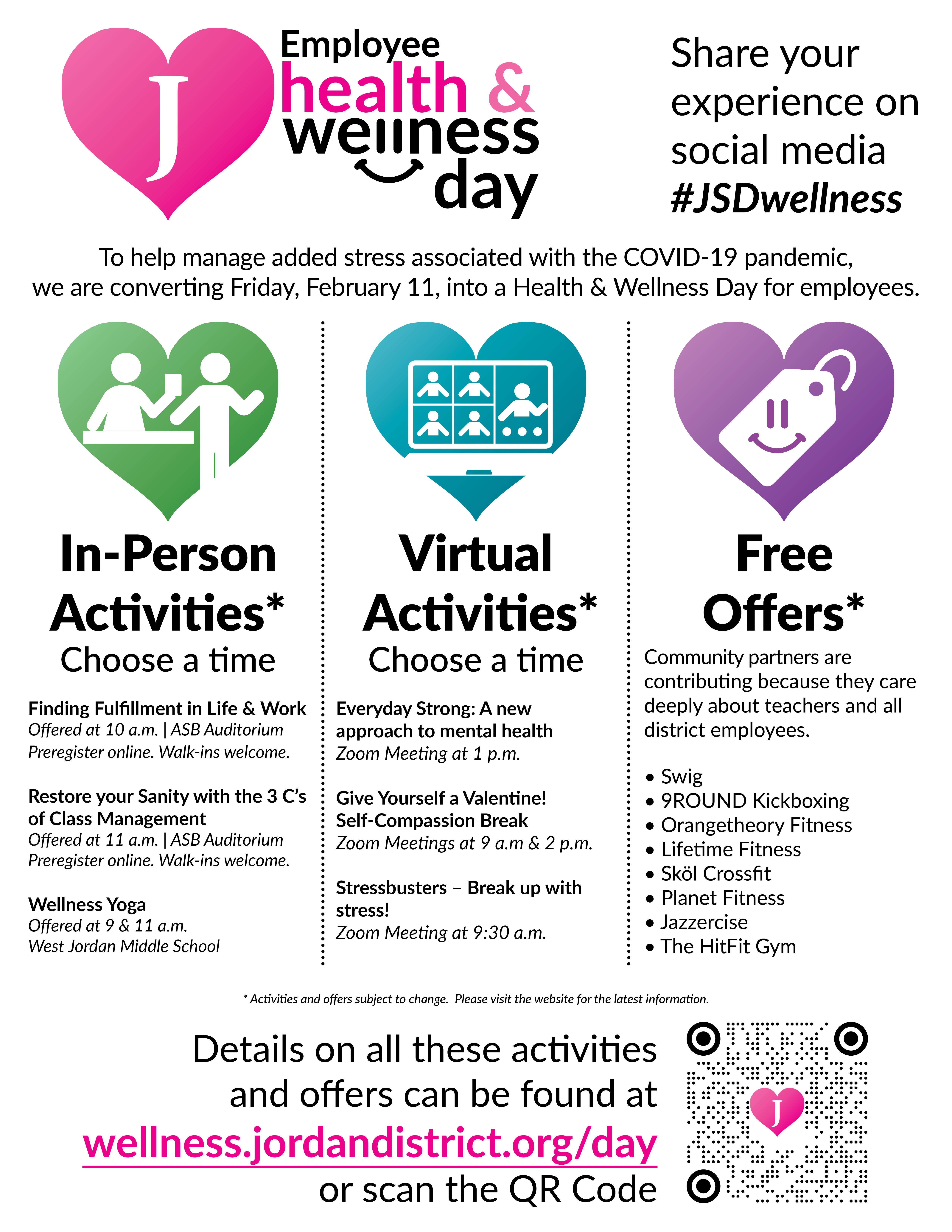 Employee Health & Wellness Day Flyer