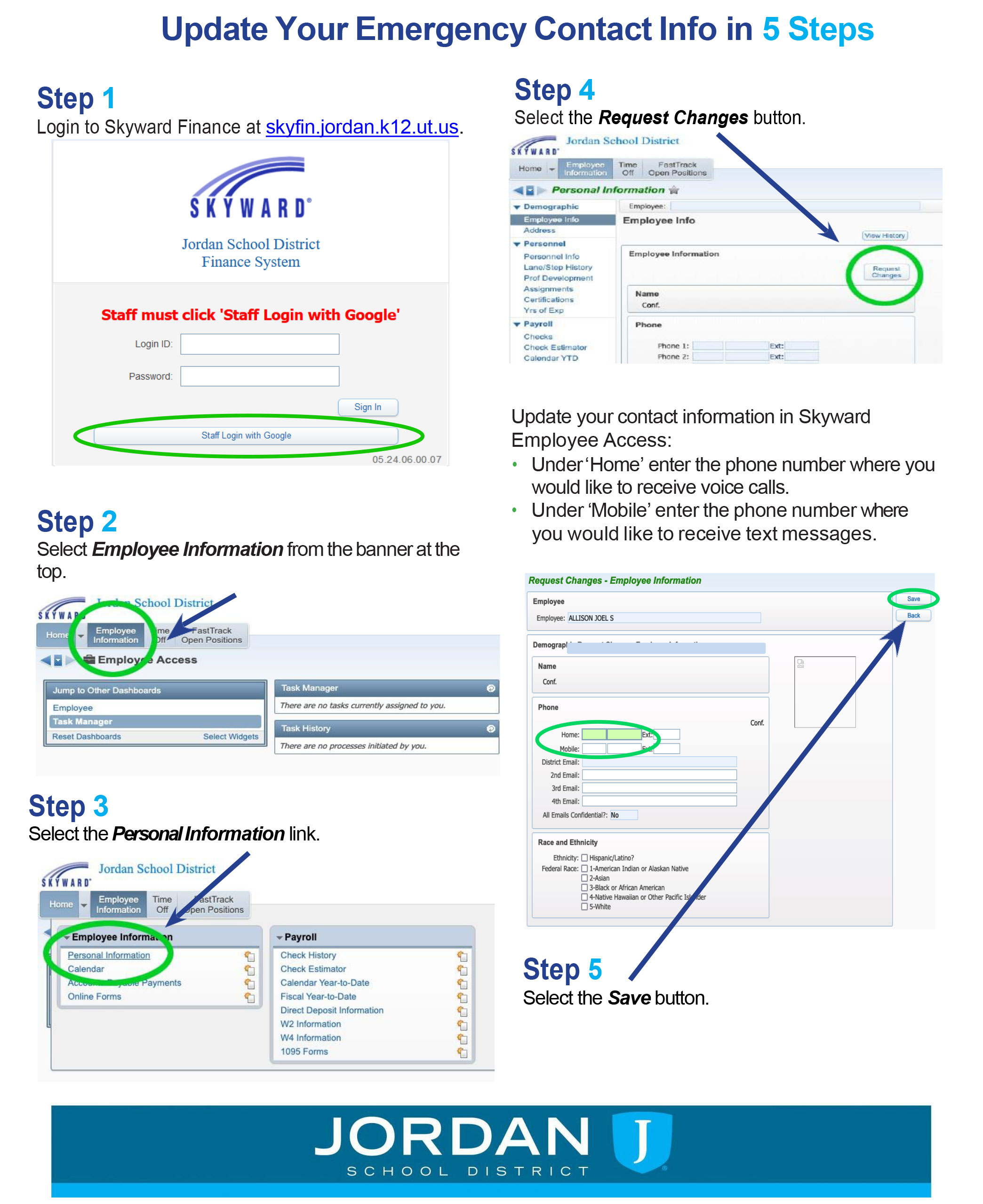 Update Your Emergency Contact Info in 5 Steps